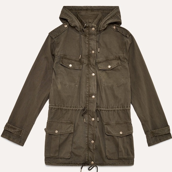 ARITZIA Talula Azure Skies Trooper Jacket XS - Picture 9 of 10